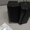 LENRUE Computer Speakers, USB/USBC Powered PC Speakers with Loud Stereo Sound, Headphonein for Desktop, iMac, MacBook, Laptop, Monitor (USBC to USB Adapter Included)