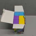 Magnetic Building Blocks, 1.65 inch Large Magnetic Stacking Cubes for Toddlers, Sensory & Montessori Toys for Boys & Girls 1 2 3 Years Old (24 PCS) (Multicolor - 24 Pieces)