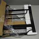 Carlson Extra Wide Walk Through Pet Gate with Small Pet Door, Includes 4-Inch Extension Kit, Pressure Mount Kit and Wall Mount Kit, Black