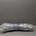 Nicole Miller New York PET Kendall Fluted Geo Cozy Couch Protector Pet Bed, Cozy & Calming, Non-Slip Bottom, Machine Washable, Blue, Large 40"x23"x4"