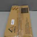 QEEIG Bathroom Floating Shelves for Wall - 15.7" Wall Mounted Shelf Over Toilet Farmhouse Home Decor Display Bookshelf Small 15.7 x 6.7 inch Set of 2, Rustic Brown (008-40BN)