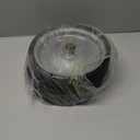 AR-PRO (2-Pack) 10"x2.2" Flat Free Solid Rubber Replacement Tires  10 Inch Solid Wheels for Hand Trucks, Dollies, Utility Carts, and Wheelbarrows with 2.2" Offset and 5/8" Axle Hole