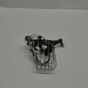 BRONZEDOG Wire Dog Muzzle German Shepherd for Medium Large Dogs Adjustable Durable Metal Basket for Biting Chewing Barking (M)