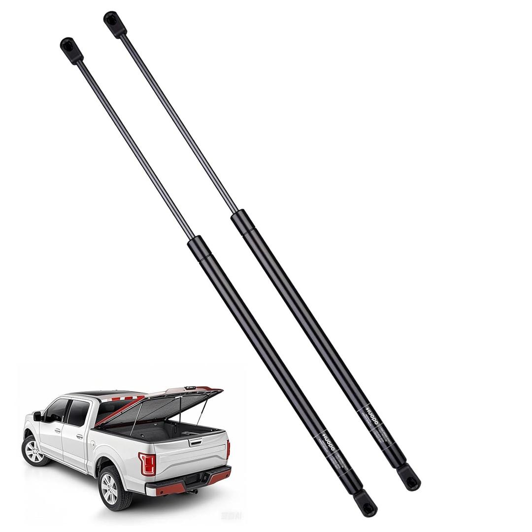 HUOPO SE230P60 23 inch 60lb/267N Gas Strut Shocks Spring Lift Support for Tonneau Cover Camper RV Bed Basement Storage Doors Hatch Boat Lid Tool Box Custom Window Tanning, Set of 2