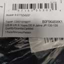 Amazon Essentials Boys and Toddlers' Long-Sleeve Cotton T-Shirts (Medium, Black)