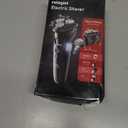 Cordless Electric Razor for Men: 3-in-1 Shaver for Beard/Nose/Sideburns - IPX7 Waterproof Travel Kit - Precision Blades & Turbo Speed (Soul Black)