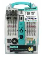 Her Hardware Ladies Cordless Rotary Tool Kit Hobby Set