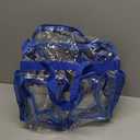 Oraben Clear Tote Bag Clear Bag Stadium Approved 12x6x12 Stadium Bag for Work, Sports Games,Gym (Blue)