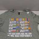 I Will Read Books On A Boat Fun Reading Lover Design T-Shirt, XL TG