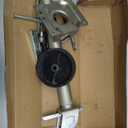 Torin 1000 lbs Trailer Jack with Wheel, Heavy Duty Swivel Boat Trailer Jack Single Whee, 10" Lift, Bolt-on Trailer Tongue Jack for RV Boat ATR39001B, Silver