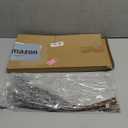 Crowye 6 Pcs Christmas Tree Picks and Sprays Christmas Tree Filler Decorations Artificial Glitter Berry Stems Branches Picks for Xmas Trees Topper Glittery Twigs for Vases Wreath Decor(Silver)