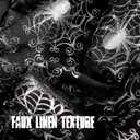 NICETOWN Semi Sheer Black Curtains with Silver Foil Spider Web, Grommet Lightweight & Airy Window Treatments for Halloween, W52 x L84, 2 Panels