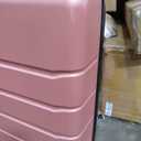 Sweetcrispy 24 Inch Checked Luggage, Suitcase with Spinner Wheels
Expandable, ABS Hard Shell, Lightweight, Rolling, Smooth, TSA Lock, Business Trips and Daily Vacations, Pink