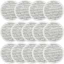 14 Pack S7001 Pads Replacement Steam Mop Pads for Shark S7001 S8201 S7201 S7000AMZ S8001 S7000 S7005 S7020 Series Steam Mop Pads,Steam & Scrub All-in-One Scrubbing Mop Pads,Compare Part #:XKITP7000