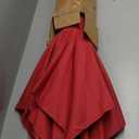 Blissun 7.3 ft Patio Umbrella, Yard Umbrella, Outdoor Market Umbrella with Push Button Tilt Crank (Red)