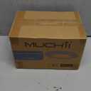 MUCHII 10 Oz Paper Bowls 150 Count Small Bowls, Blue Printed Soak Proof Disposable Bowls for Snacks, Dessert, And Light Lunch Meals