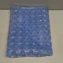 GORILLA GRIP Patented Square Shower Stall Mat, Small Bathtub Floor Mats for Stand Up Showers with Suction Cups and Drainage Holes, Machine Washable, Soft on Feet, Bathroom Accessories 21x21 Inch, Blue