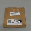 30 pcs cake topper Heart Gold