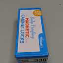 20 Pack Magnetic Cabinet Locks Baby Proofing - Vmaisi Children Proof Cupboard Drawers Latches - Adhesive Easy Installation (Standard)