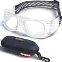"N/A" Sports Goggles Glasses Men Racquetball Basketball Football Eyewear Protective Glasses Shock Collision Lens Replaceable