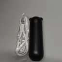 JISULIFE Handheld Fan with 4500 mAh Powerbank Max 37 Hours Runtime, Pocket Portable Battery Operated or USB Powered Folding Personal Fan, 3 Speeds, Gifts for Women Men Kids Gift for Festival-Black