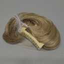 Claw Clip Ponytail Extension - 12 Inch Curly Ponytail Extension, Wavy Pony Tails Hair Extensions, Synthetic Hair Extensions Ponytail for Women (Color: Blonde with Bleach Blonde Ends)