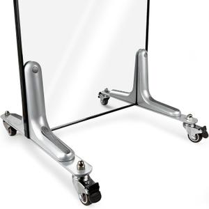 DSKMJT 2Pack HeavyDuty Mirror Stand & Room Divider Brackets  Universal Holder for Floor Mirror, Full Length Mirror  Great for Large Mirrors in Room & Living Room