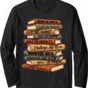 Black Leaders Pride Melanin Black History African American Long Sleeve T-Shirt Large