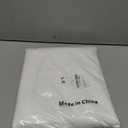 GFCC 8FTX10FT White Backdrop Background for Photography Photo Booth Backdrop for Photoshoot Background Screen Video Recording Parties Curtain