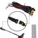 Seven Sparta LED Grill Lights Compatible with 2022-2024 Nissan Frontier S SV PRO-X PRO-4X SL Long Bed SV Hardbody Edition OEM Grille, Nissan Frontier Accessories (Amber Shell with Amber Lights)