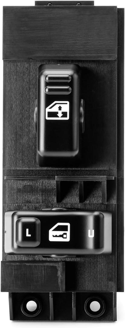 Passenger Side Power Window Switch for 2000 2001 2002 Chevy Silverado&GMC Sierra 1500 2500 3500, GMC Yukon XL Chevy Avalanche 1500 2500 Cadilla Escalade Front Window Door Lock Switch Control 19259960