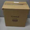 Hymmah Bathroom Trash Can 1.8 Gallon(7 Liter) Small Kitchen Garbage Can,Decor Wastebasket for Bedroom Office,Resin Hand-Carved Rose Flower Gold