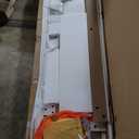 TV Stand for TVs up to 70 with Glass Doors Cubbies and Drawer