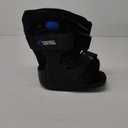 United Ortho USA14115 Short Air Cam Walker Fracture Boot, Medium, Black
