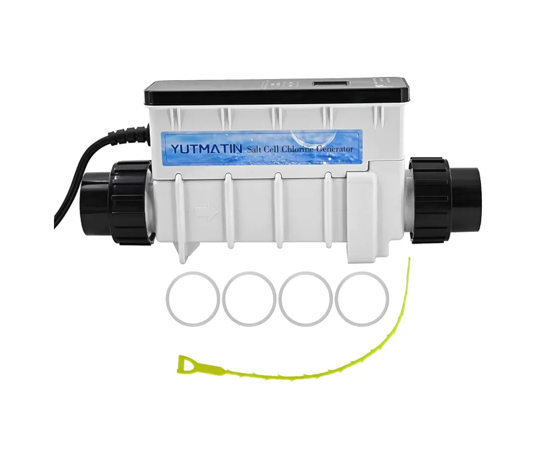 IC40 EC-520555 Salt ChIorination Cell Generator Replacement for Pentair Intellichlor IC40 Chlorine Generator, Up to 40,000 Gallon Inground Pool, 520555
