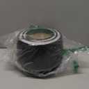 LE TAUCI Plant Pots, 4.1+5.1+6.5 inch, Set of 3, Ceramic Planters with Drainage Hole and Saucer, Indoor Flower Pot with Hole Mesh Pad, Gifts for Mom, Black