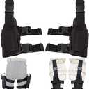 UniqueFire Left Hand & Right Hand Adjustable Universal Waterproof Pistol/Gun Drop Puttee Leg Thigh Holster Pouch Holder