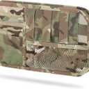Car Sun Visor Organizer, Tactical Sunvisor Organizers Storage Covers for Trucks, Molle Panel with Pockets Zipper Visor Storage Pouch Accessories, Fits Most Vehicles, SUVs & Jeeps (MC)