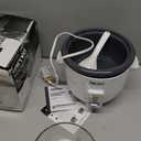 AROMA Rice Cooker, 3-Cup (Uncooked) / 6-Cup (Cooked), Small Rice Cooker, Oatmeal Cooker, Soup Maker, Auto Keep Warm, 1.5 Qt, White, ARC-363NG