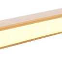LANDGOO LED Wooden Inside Closet Lights, Infrared Sensor Inside Cabinet Lights Wardrobe Counter Lamp USB Rechargeable Battery Operated Magnetic for Kitchen (1PC)