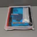 SEYMAC stock for iPad Air 11 inch Protective Case M3 2025/ M2 2024 (Air 7th/6th Generation), Heavy Duty Case with Screen Protector, Pencil Holder, Rotating Stand, Hand Strap, Shoulder Strap, Red