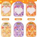 KNFINNDUU Valentine's Day Cards for Kids with Keychains, 30 Packs Valentine Exchange Gift Cards with 30 Adorable Keychain Toys for Classroom School Party Favors, Valentine Gifts for Boys and Girls