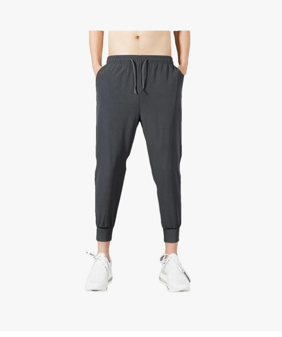 Men's Thin Loose Casual Sports Trousers Temperament Classic Business Comfortable Trousers, L