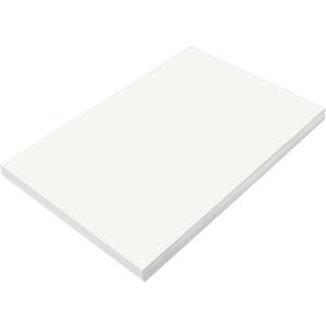 Prang (Formerly SunWorks) Construction Paper, White, 12" x 18", 100 Sheets (12 x 18 Inches)