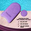 Kemp USA Large Kickboard for Swimming - Made with Durable EVA Foam - Essential Swimming Accessories for Swim Training & Water Exercises for Adult