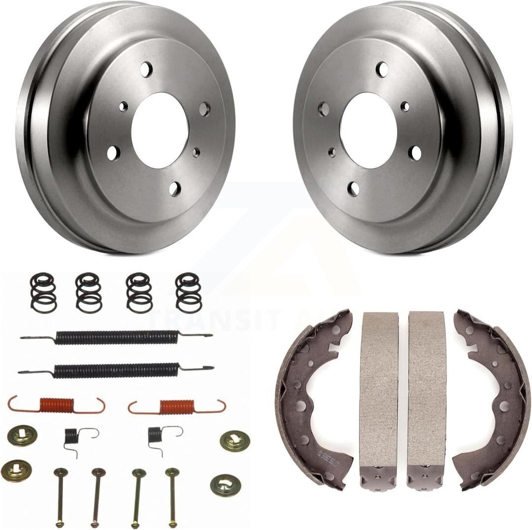 Rear Brake Drum Shoes And Spring Kit Replacement For 2002-2006 Nissan Sentra 1.8L K8N-100335