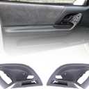 MGWILL Interior Door Panel Handle Trim Left & Right Compatible with 1993 1994 1995 1996 1997 1998 1999 Chevrolet Camaro Gray
