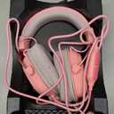 Redragon H510 Zeus-X RGB Pink Wired Gaming Headset - 7.1 Surround Sound - 53MM Audio Drivers in Memory Foam Ear Pads w/ Durable Fabric Cover- Multi Platforms Headphone - USB Powered for PC/ PS4/ NS