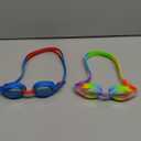 K20 Swimming Goggles for Kids Girls Boys Age 3-10 Years Old, Anti-fog 100% UV Protection with Travel Bag