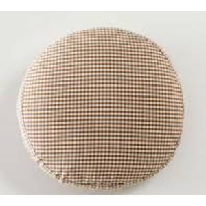 Pouf Cover, 100% Cotton Handmade Knitted Ottoman Pouf Cover Round Foot Stool
